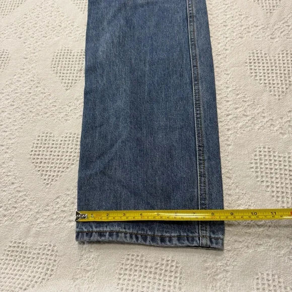 Fashion Nova Wide Leg Cargo Denim Jeans (3) - Picture 8 of 8